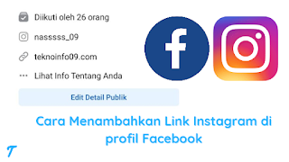 Cara Menambahkan Link Instagram di Profil Facebook