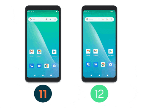 ميزات Android 12 Go