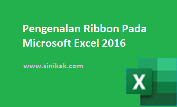 Pengenalan Ribbon Pada Microsoft Excel