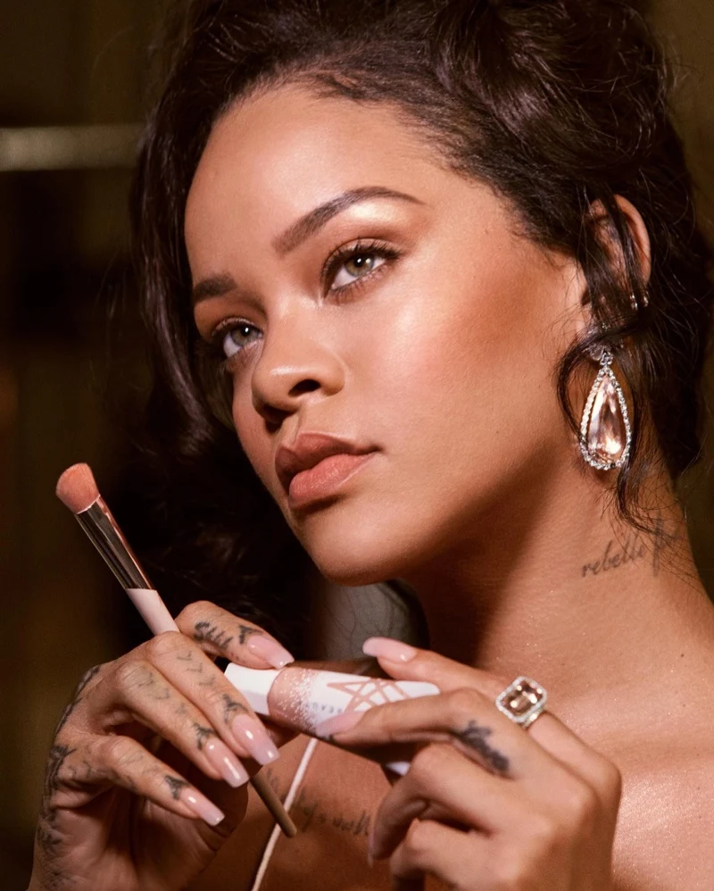 Rihanna stars in Fenty Beauty Liquid Killawatt Highlighter campaign