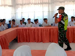 Anggota Koramil 01 Seulimeum Sosialisasikan Penerimaan Peserta Didik Baru SMA Kartika XIV-1 Banda Aceh