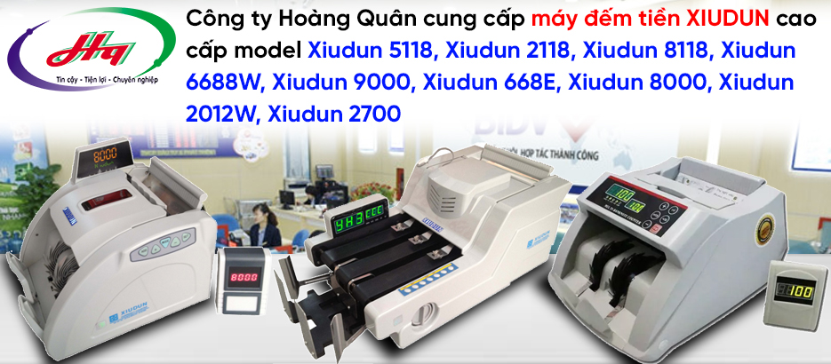 Máy đếm tiền Xiudun