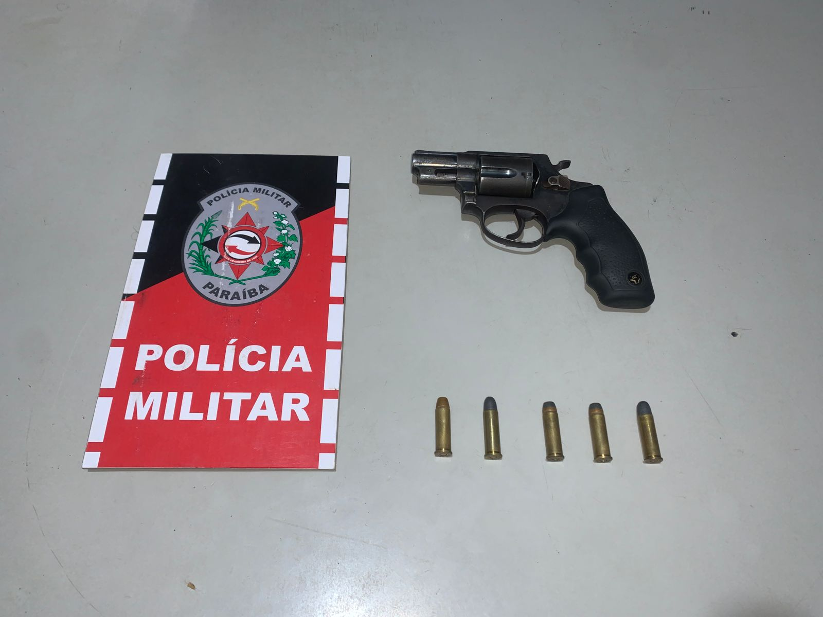 Polícia Militar apreende arma de fogo na cidade de Jericó