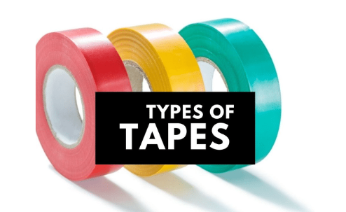Different types of tapes