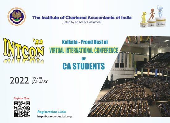 Virtual International Conference of CA Students  29th & 30th January 2022