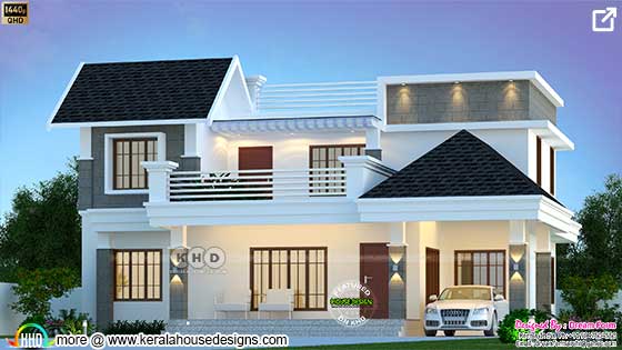 2660 sq. ft. modern home design