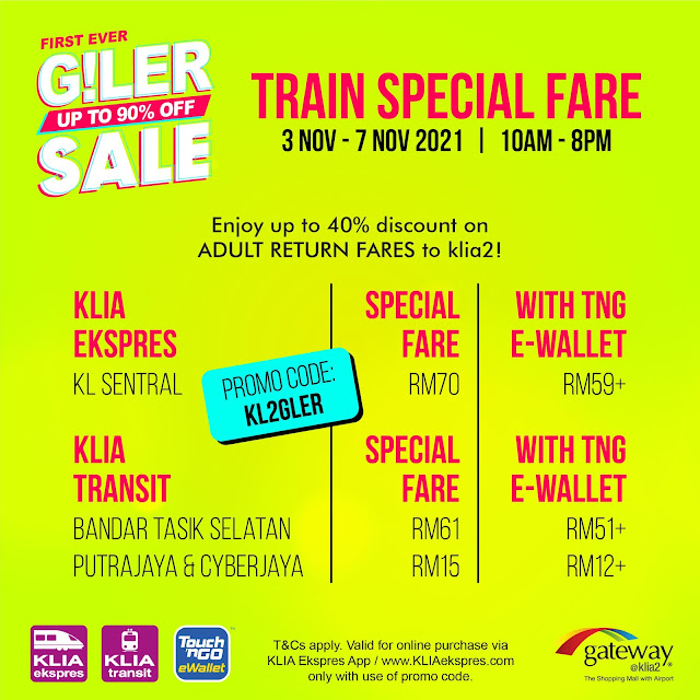 gateway@klia2 Welcomes Shoppers Back To AIRPORT MALL With Year-End ‘GILER SALE’