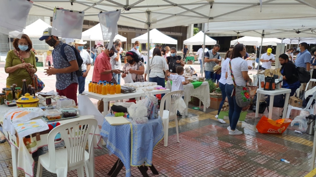 Mercado Campesino “Hecho en Risaralda” con éxito total en ventas