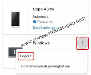 mengeluarkan akun gmail di hp lewat setelan google