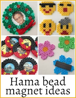 Hama bead magnet ideas and inspiration