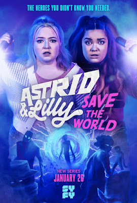 Astrid and Lilly Save the World Series Poster