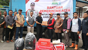 Pemerintah Aceh Mulai Salurkan Bantuan Banjir