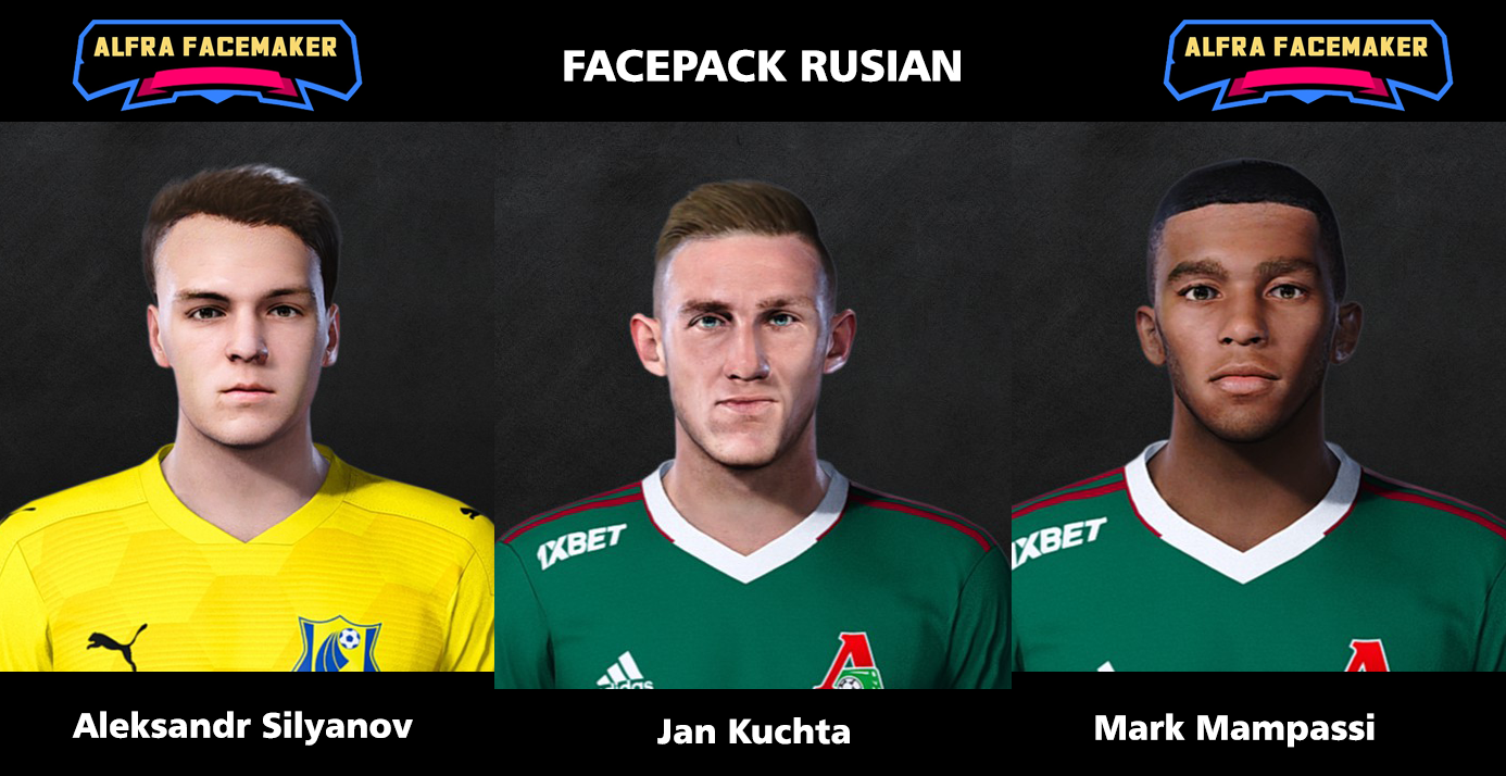 eFootball PES 2021 Russian Facepack