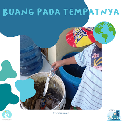 Buang sampah pada tempatnya