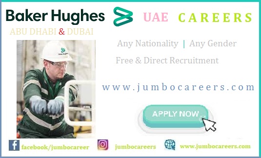 Baker Hughes Freshers jobs Dubai 2023, Baker Hughes UAE Internship program 2023, Oil and Gas jobs at Baker Hughes UAE