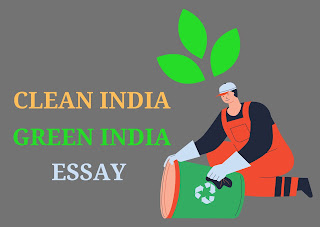 Paragraph on clean india green india in English for students