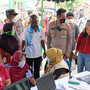 Vaksinasi Massal AKABRI 2001 Hari Ke-5, Capaian Vaksinasi Kota Tanjung Balai 58,56%