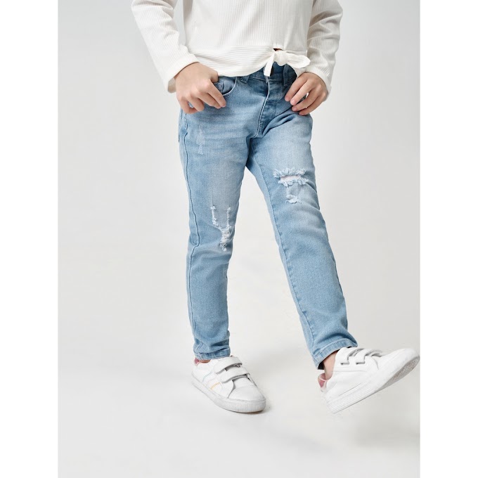 Mall Shop [ canifa_official ] Quần jeans bé gái CANIFA dáng slim fit - 1BJ20W006