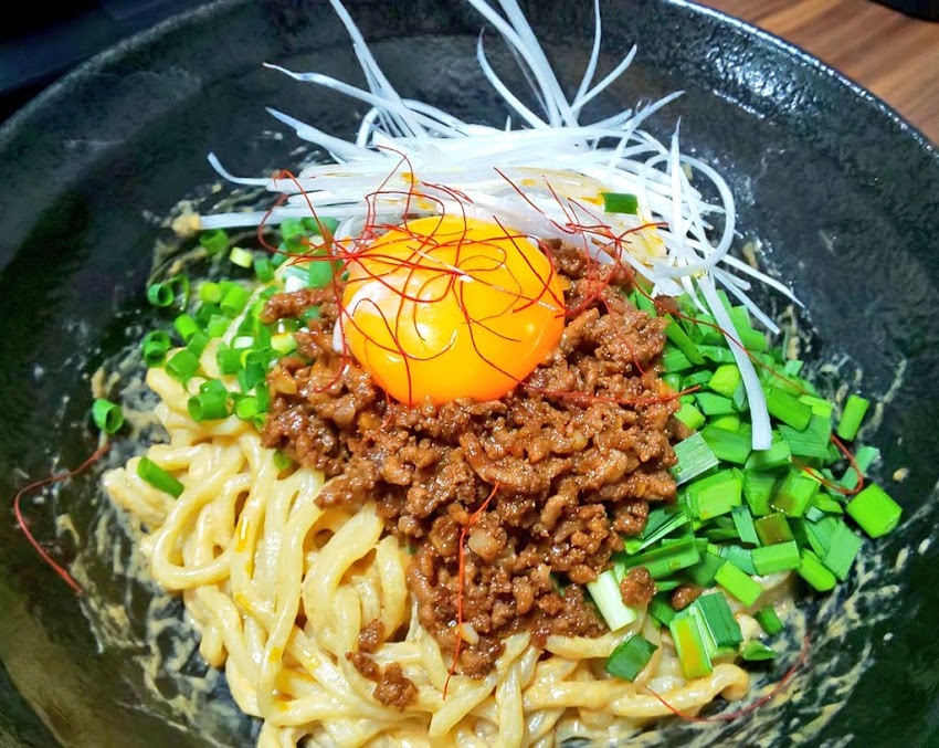 台湾まぜそば風、汁なし担々麵