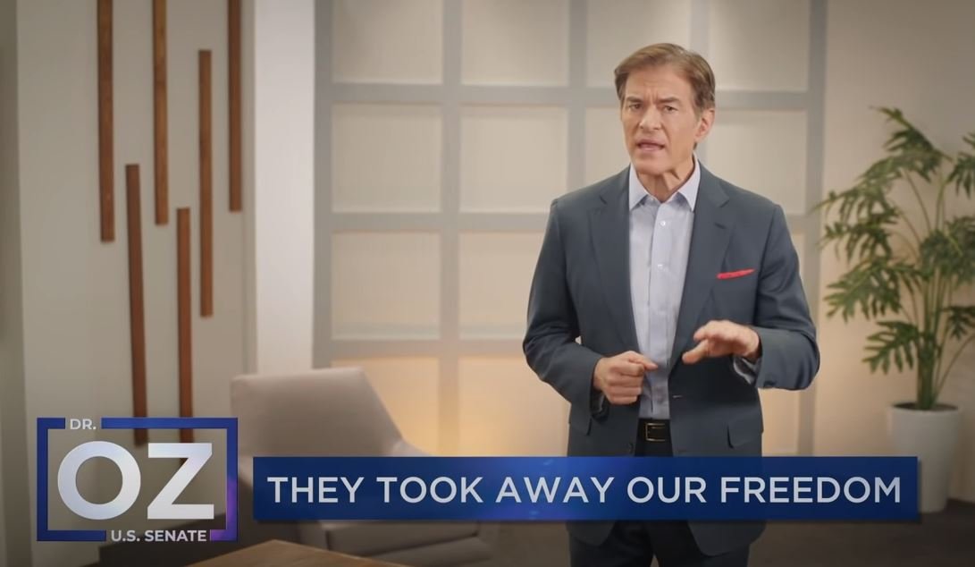 Dr. Mehmet Oz is Running for US Senate as Republican in Pennsylvania – Takes Veiled Shot at Fauci in Announcement (VIDEO)