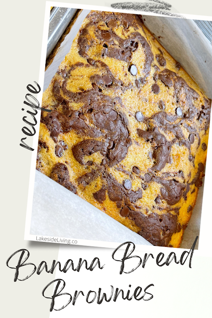 The Best Banana Bread Brownies Recipe