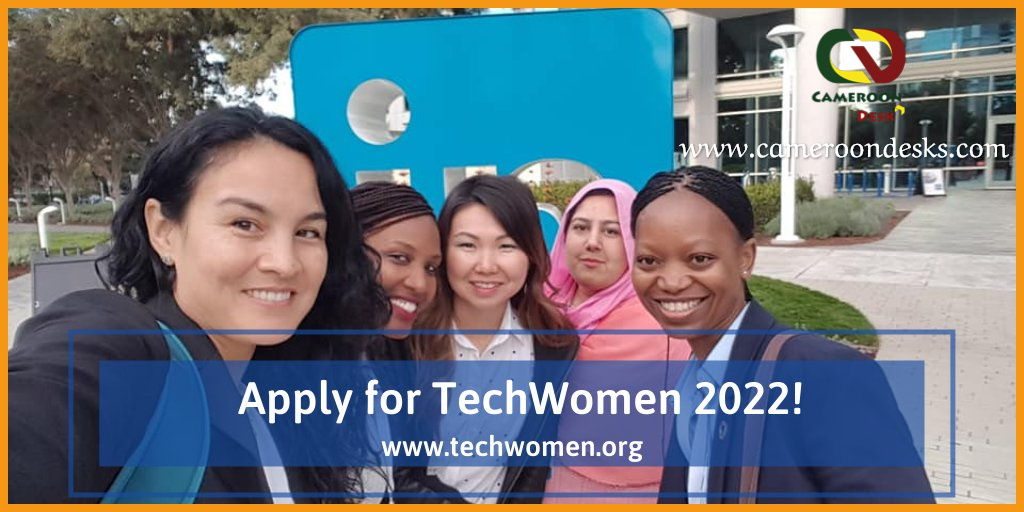 Fully-funded TechWomen Emerging Leaders Program  2022