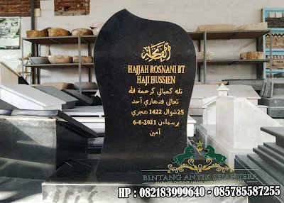 DAFTAR HARGA 20 JENIS KIJINGAN MAKAM MARMER GRANITE TERLARIS BERIKUT NISAN NYA