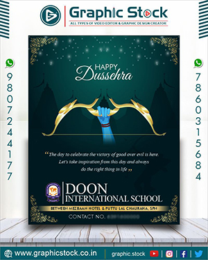 dussehra wishes with advertise, dussehra festival post maker, Dussehra  Ad, Dussehra advertise, Dussehra festival post online creator for social media facebook instagram and whatsapp, dussehra greeting, dussehra wishes, graphic stock, graphicstock.co.in,