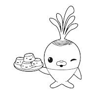 Octonauts coloring page