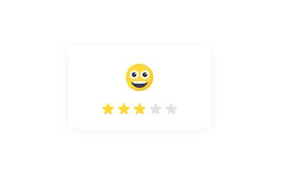 5 star rating html css code