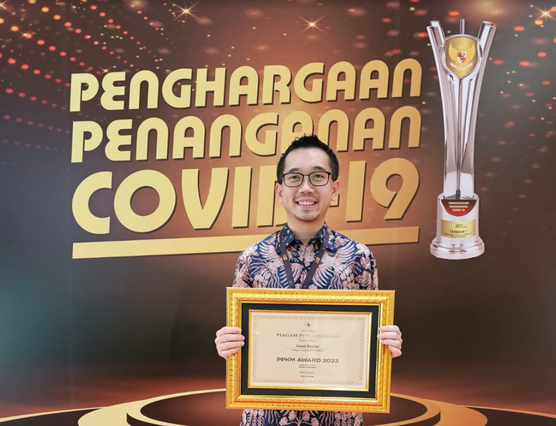 Good Doctor Technology Indonesia Wins Award for Contribution in Handling the Covid-19 Pandemic