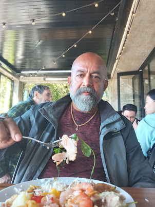 Buffet lunch at Te Puia Rotorua Geothermal Park.