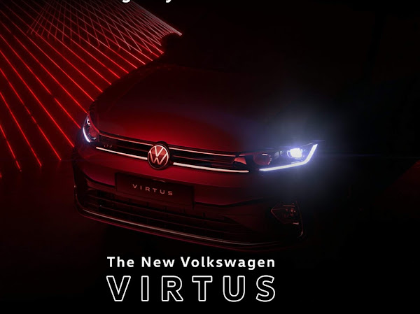 Novo VW Virtus 2023: nova foto da dianteira com facelift revelada