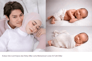 Lihat Foto Wajah Muhammad Leslar si Bayi Lesti Kejora dan Rizky Billar, Tya Ariestya Salfok pada Ini