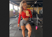 Female bodybuilding amp addict