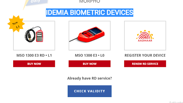 IDEMIA BIOMETRIC DEVICES