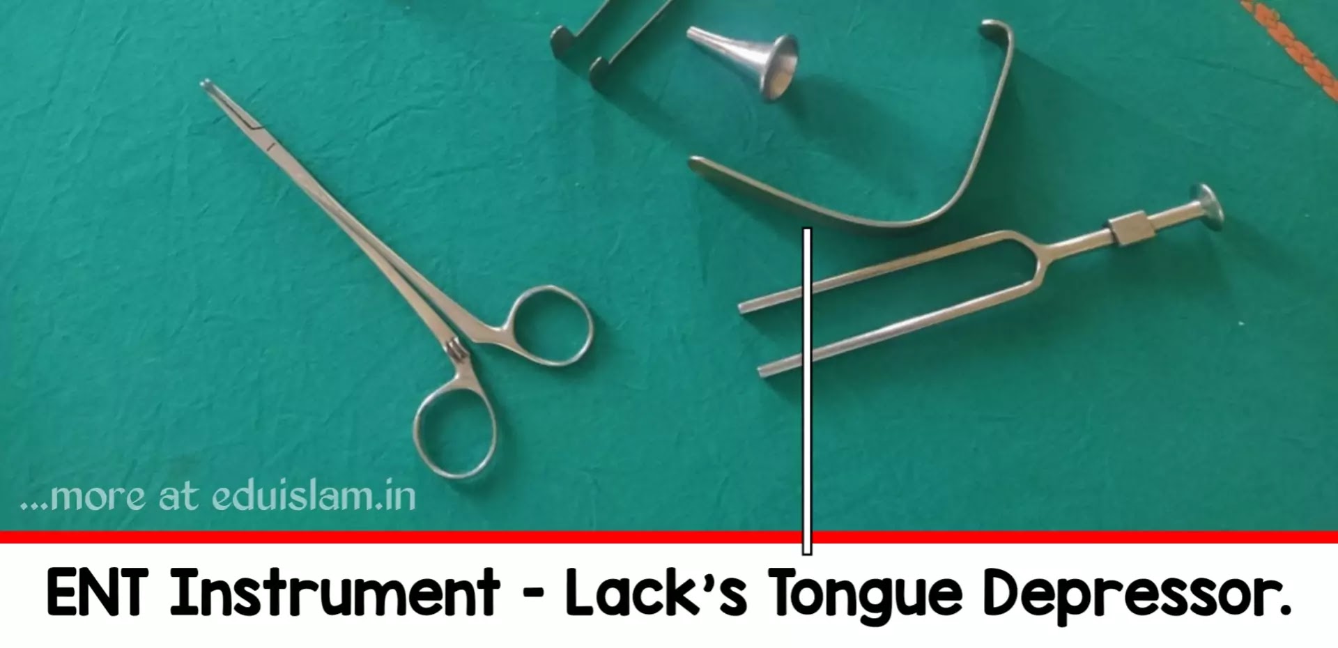 Lack's tongue depressor