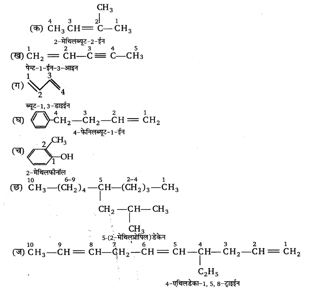 Solutions Class 11 रसायन विज्ञान Chapter-13 (हाइड्रोकार्बन)