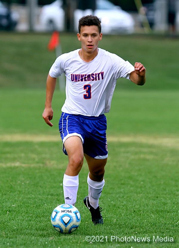 Jan Ondrejcek dribbles the ball