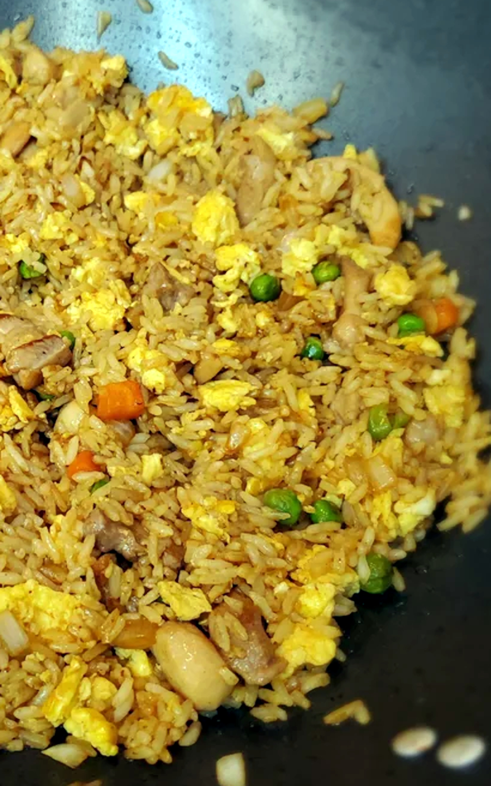 chicken egg fried rice