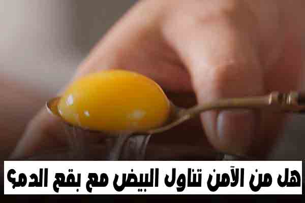 هل من الآمن تناول البيض مع بقع الدم؟  - Nooh Freestyle