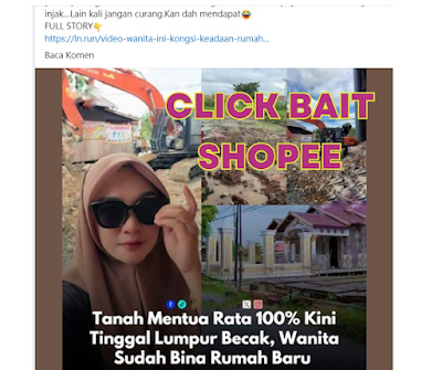 CLICK BAIT SHOPEE TIDAK BERMORAL 