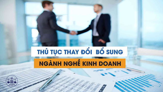 Thêm ngành nghề trong giấy phép kinh doanh