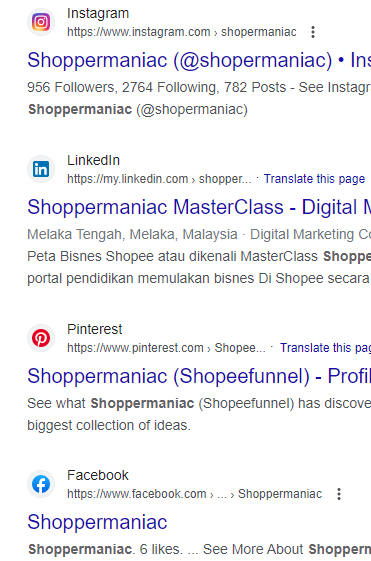 Bagaimana Saya Menguruskan Kesemua Sosial Media Shoppermaniac