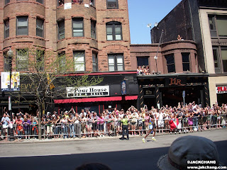 Boston Marathon-As the most watched marathon in the world every April, it is more like a festival day.