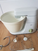 BRAUN KM32 KM-32 food processor mixing bowl dough hook good condition price: 79€