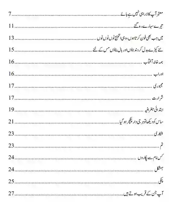 Dankay Ki Chot by Naveed Zafar Kayani Urdu Funny Book PDF Sample