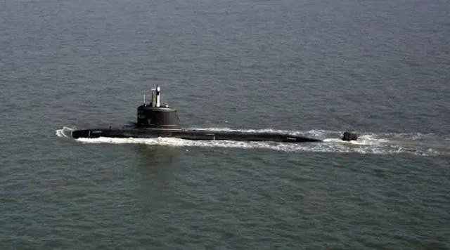 El 5º submarino Scorpene de la Armada india "Vagir" comienza las pruebas de mar