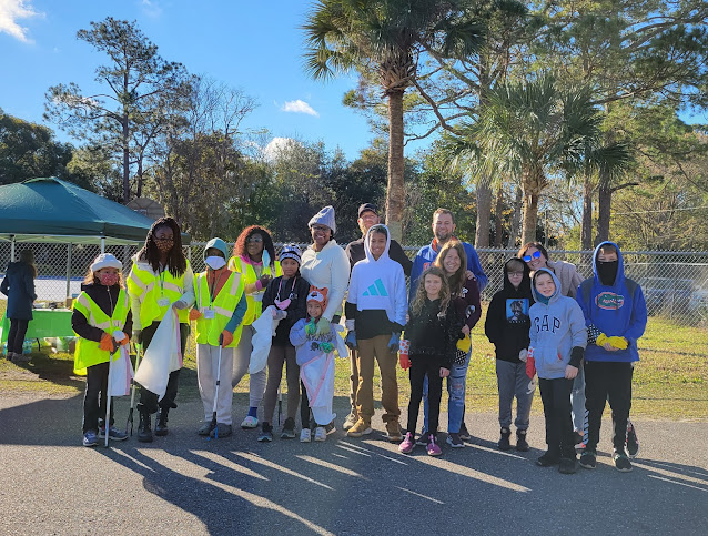 2022 MLK Clean Up Event in West Augustine