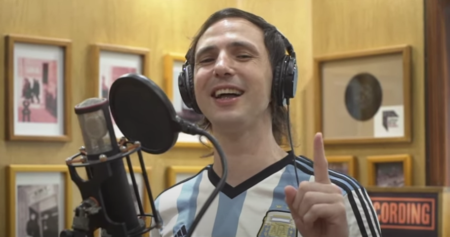 Montemaicino grabó canción alentando a la selección Argentina